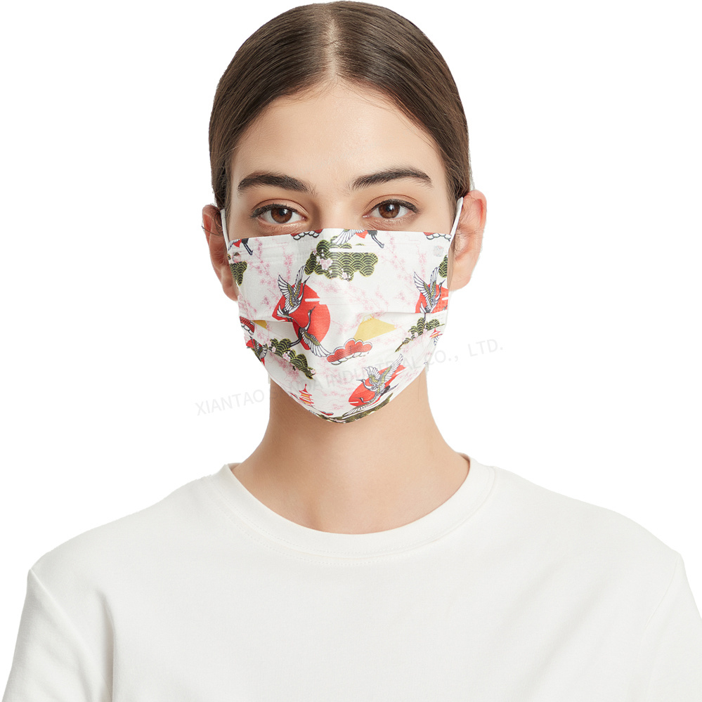 Mascarilla estampada