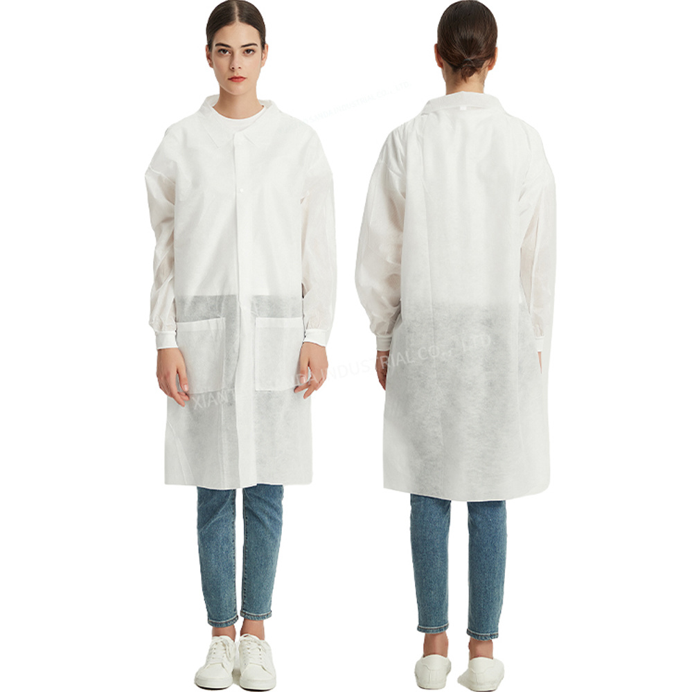 PP Lab Coat with snaps