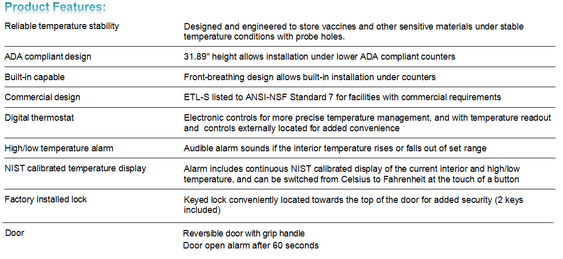 50cm FREEZER BI SERIES 