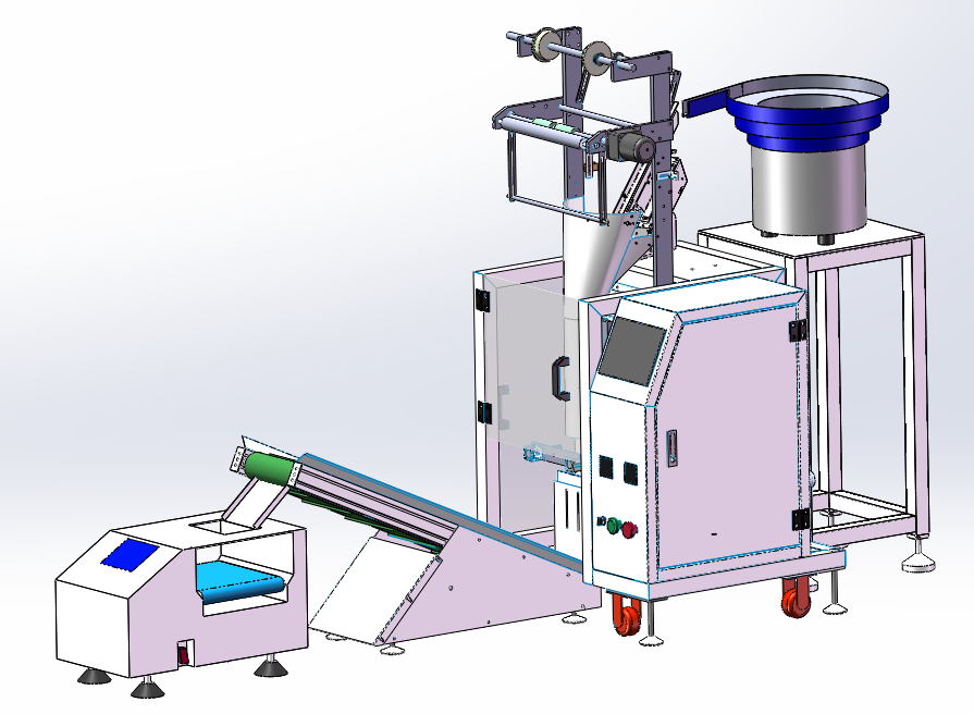 Furniture Fittings Hardware Parts Counting Packing Machines Furniture Fittings Hardware Parts Counting Packing Machines