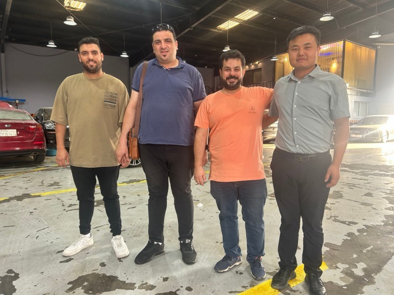 Group photo with clients15