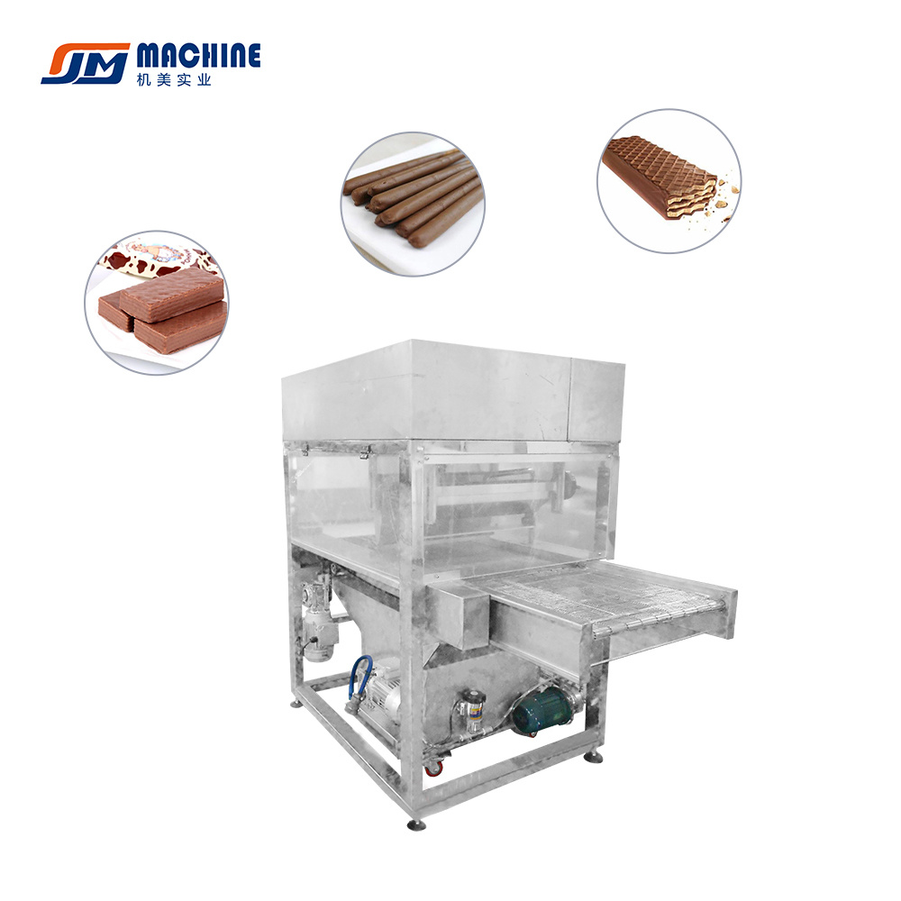 Chocolate coating machine