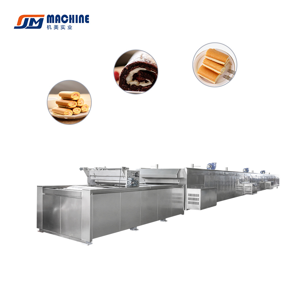 Layer cake &Swiss roll production line