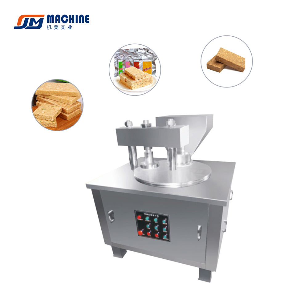 Compressed biscuit making machine