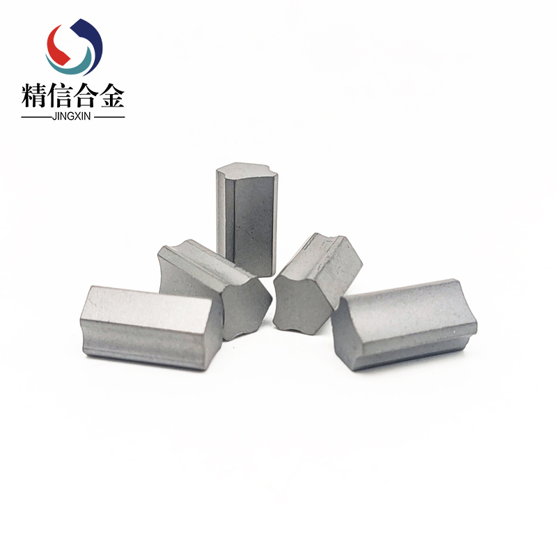 YG8硬質(zhì)合金釬頭 鎢鋼釬片 地質(zhì)耐磨礦山刀頭