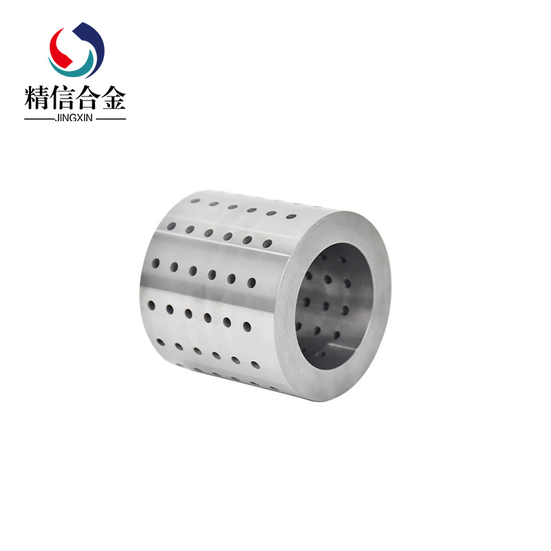 硬質(zhì)合金桶 帶孔鎢鈷合金桶 鎢鋼耐沖刷帶孔異形節(jié)流桶
