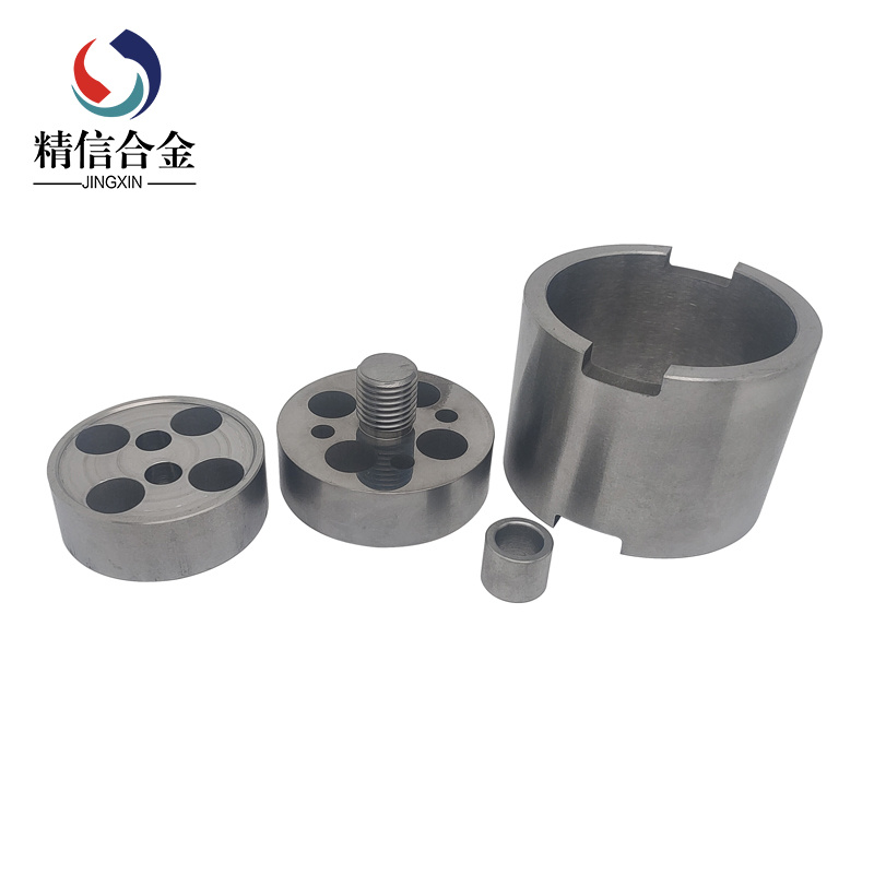 YG8硬質(zhì)合金盤閥鎢鋼護(hù)套非標(biāo)帶孔零件