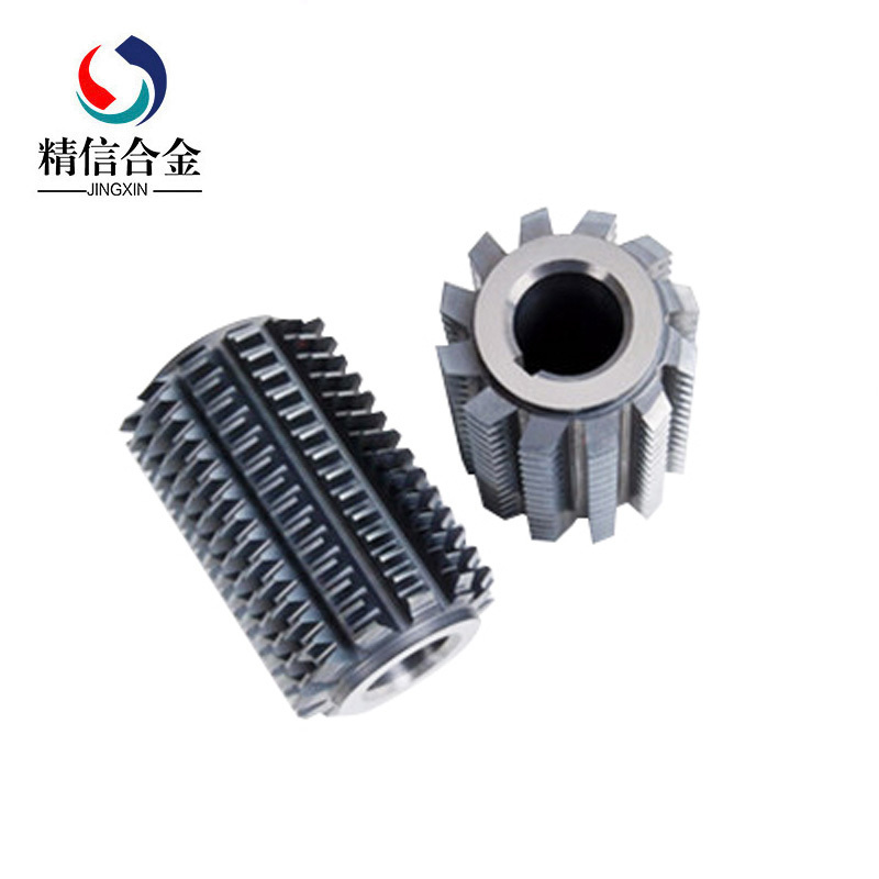 硬質(zhì)合金滾輪刀 耐磨高精度鎢鋼鑲片滾齒刀