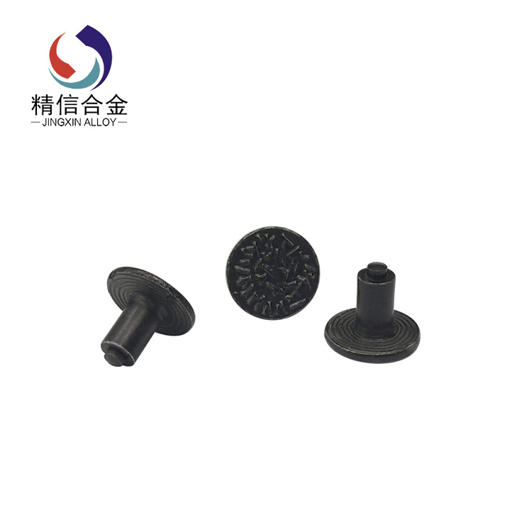鞋子用防滑釘可定制鎢鋼鞋釘JX10-8.5-1上黑膠
