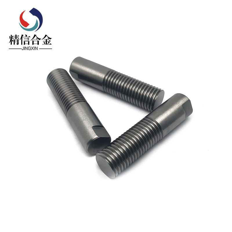 耐磨鎢鋼螺紋圓柱釘 硬質(zhì)合金螺紋柱