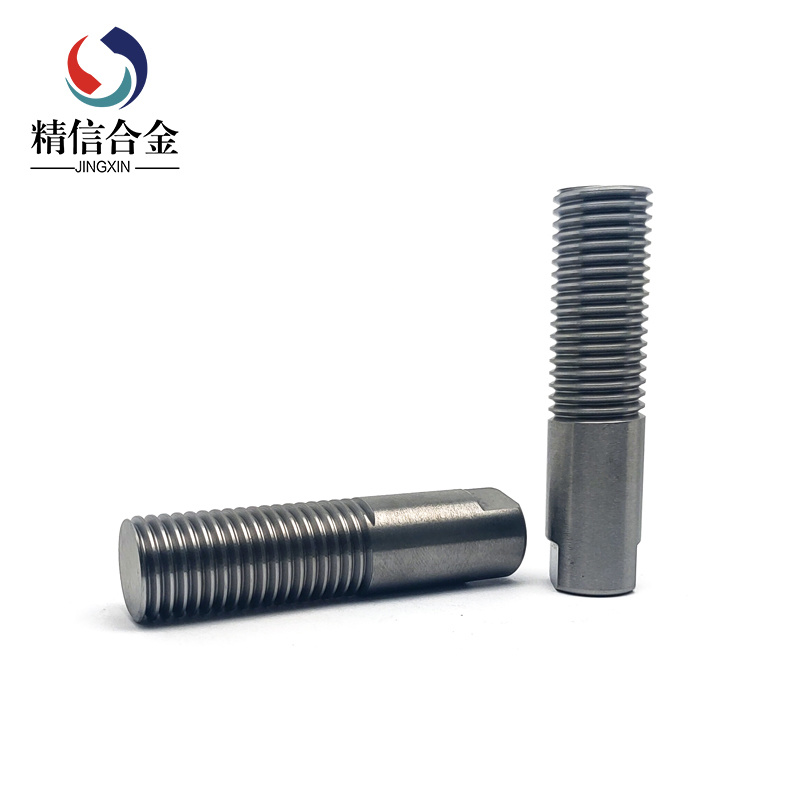 耐磨鎢鋼螺紋圓柱釘 硬質(zhì)合金螺紋柱