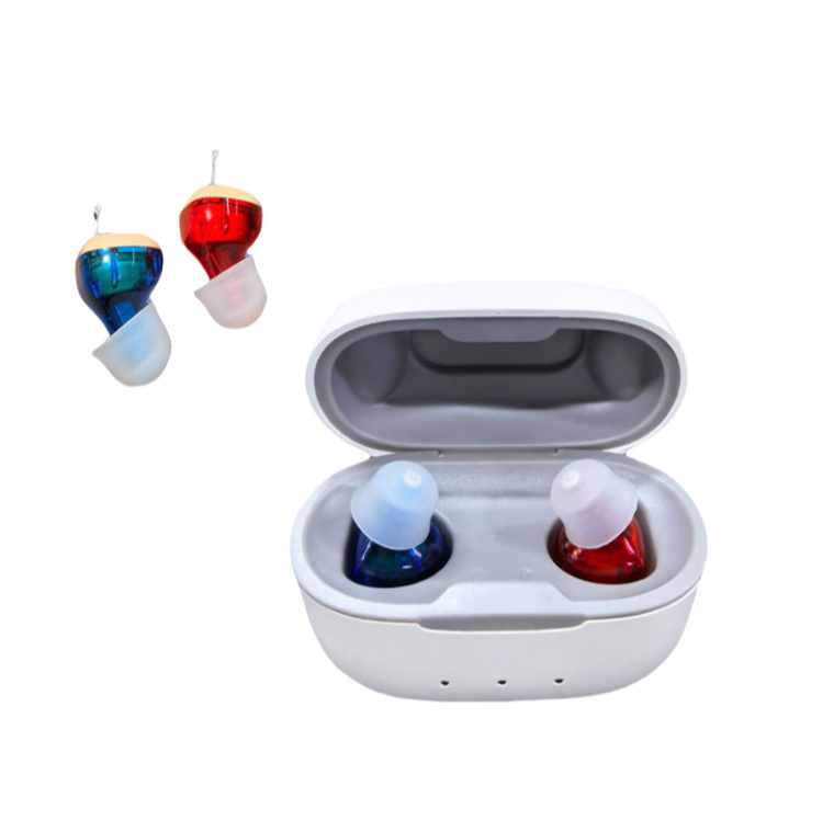 In the ear hearing aid BL90N Red&Blue