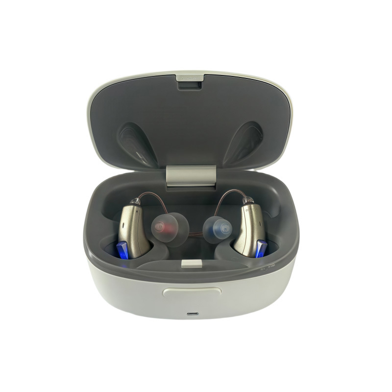 BTE RIC hearing aid BL98N Rose gold