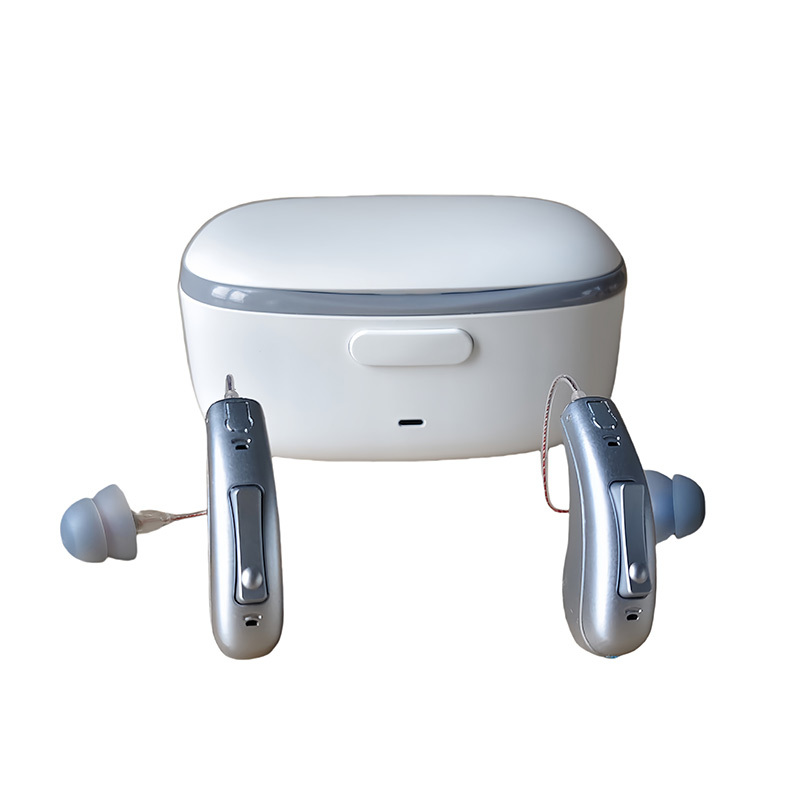BTE RIC hearing aid BL98W Silver