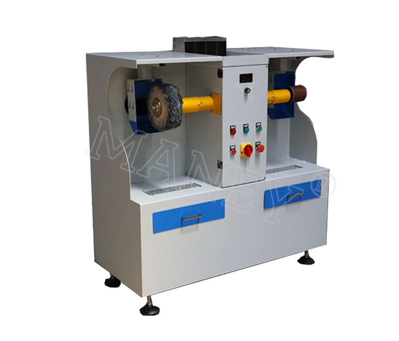 Double-headed polishing machine