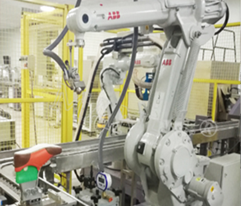 Spray glue robot