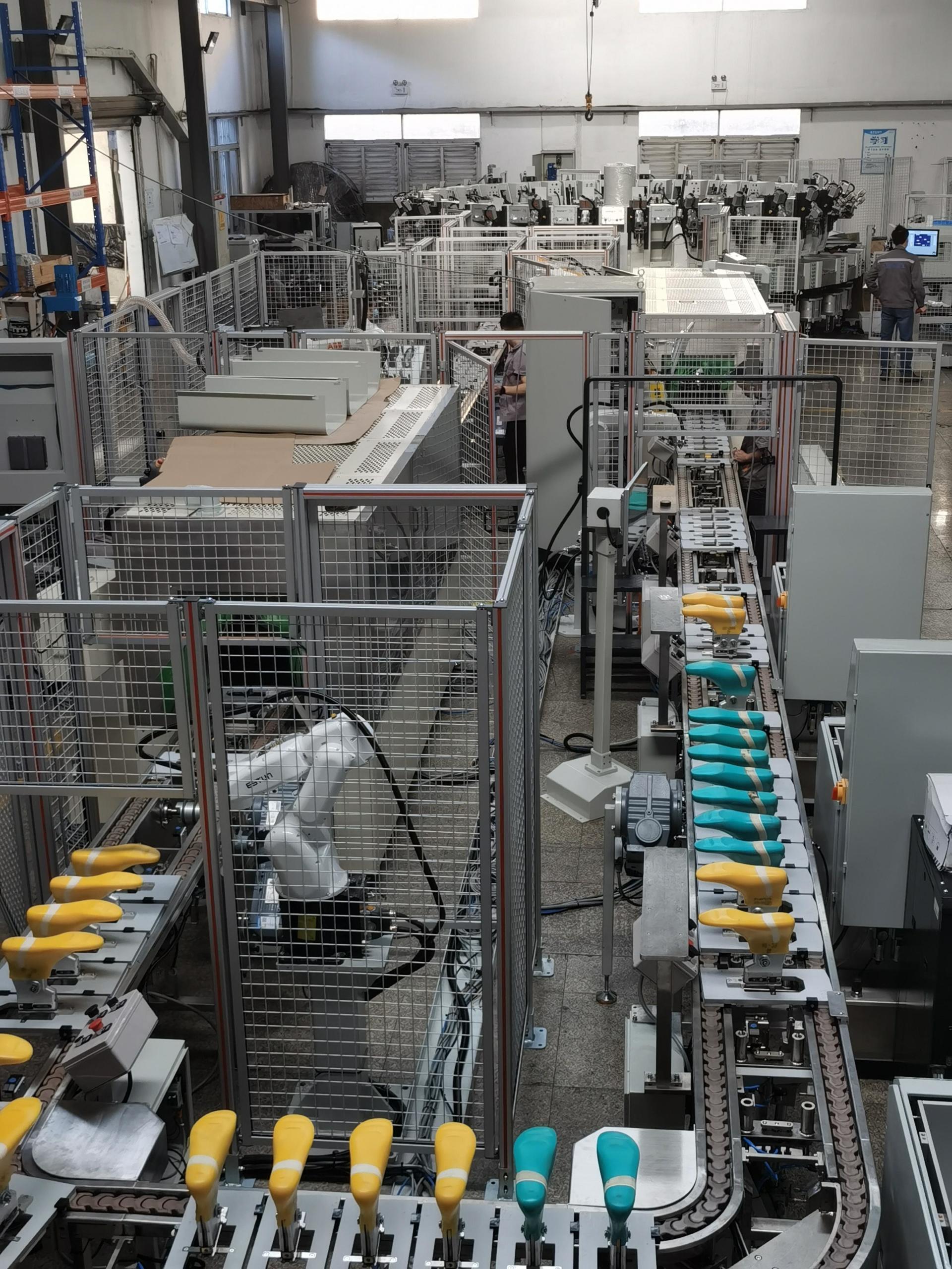 Intelligent automated forming production line