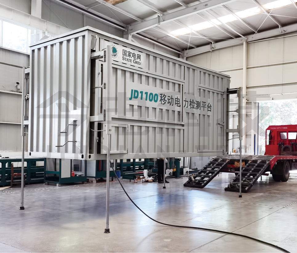 JD1100 series safety tool and equipment container testing platform