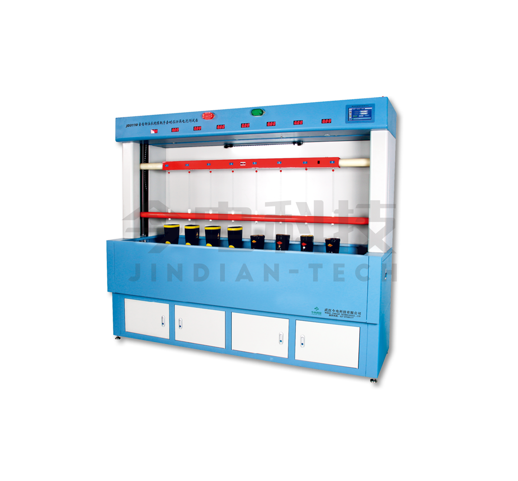 JD3110 series fully automatic water injection insulating boots and gloves withstand voltage and leakage current test bench
