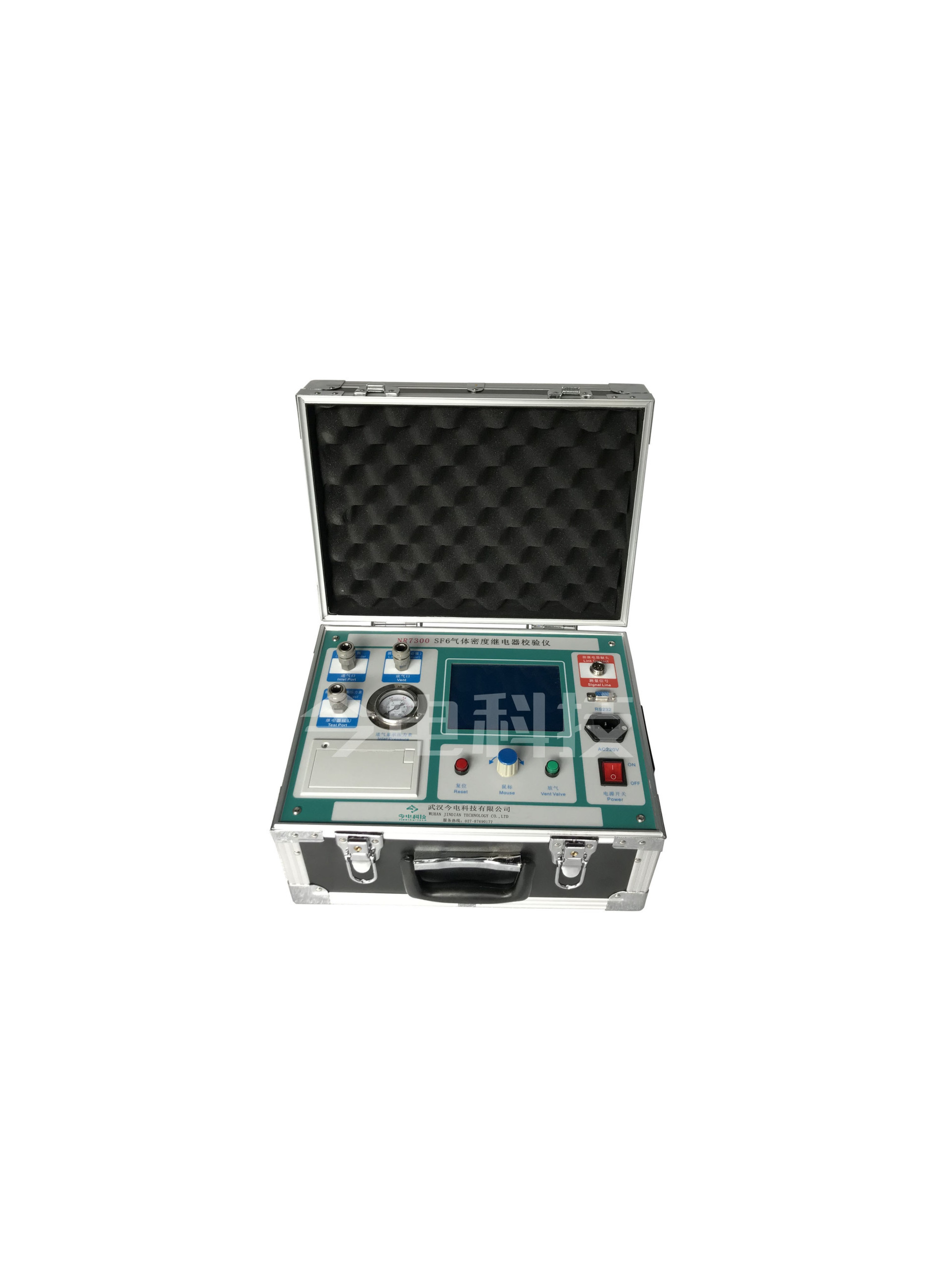NR7300 series SF6 gas density relay calibrator