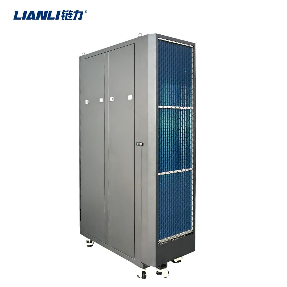 Lianli 48U server liquid cooling cabinet | condenser tube integrated design