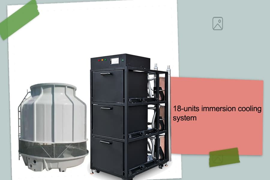 New Immersion Cooling Cabinet with Smart Remote Control System