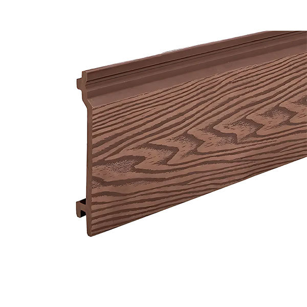 The 3D embossed wall panels are maple red