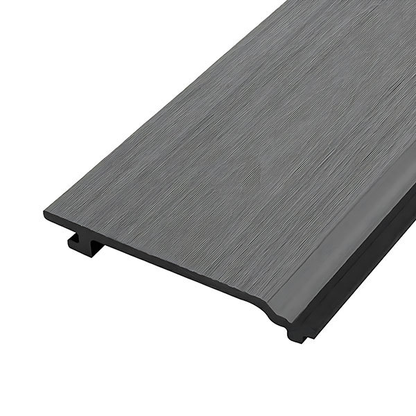 Wall-mounted panels are co-extruded with light gray