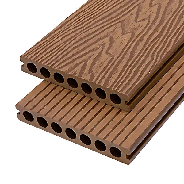 3D embossed teak color