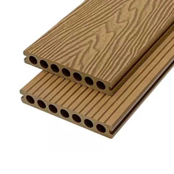 3d Embossed WPC Hollow Decking