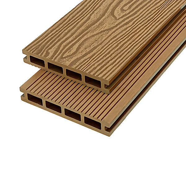 3D embossed square holeteak color