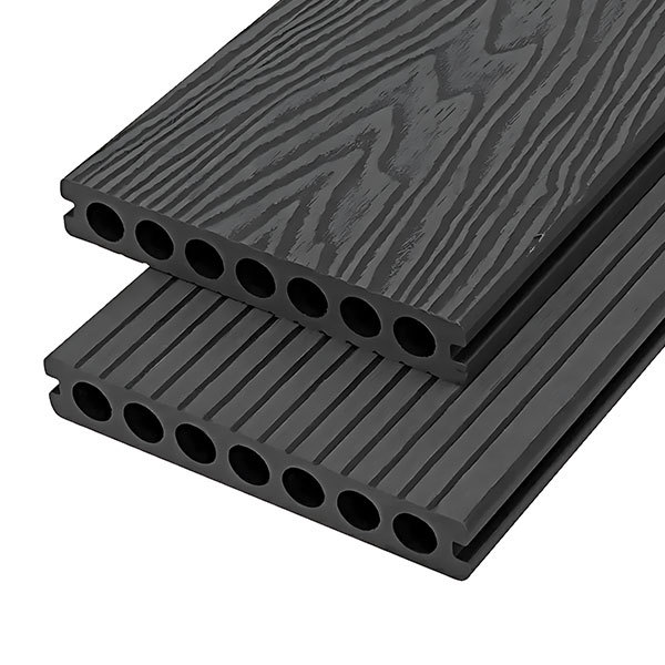 3D embossed dark grey