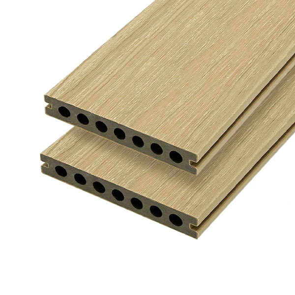 Circle Hole Capped Composite Decking(7 holes)
