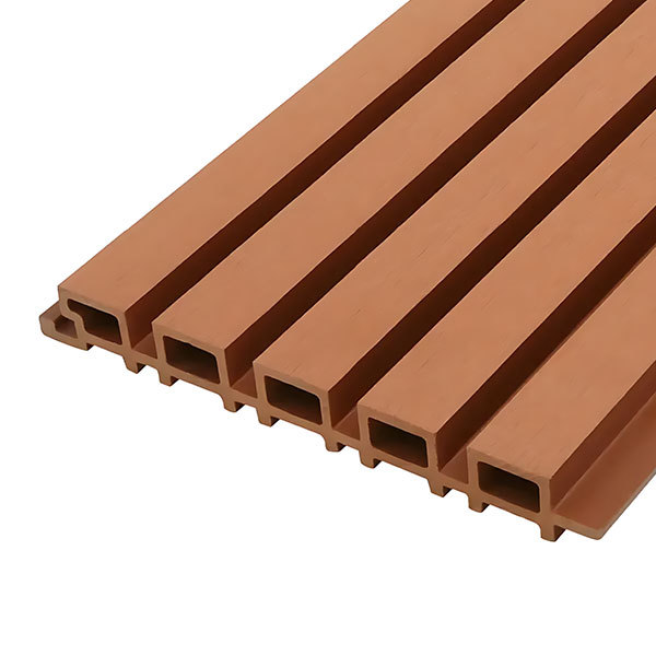 A generation of redwood-colored Great Wall panels