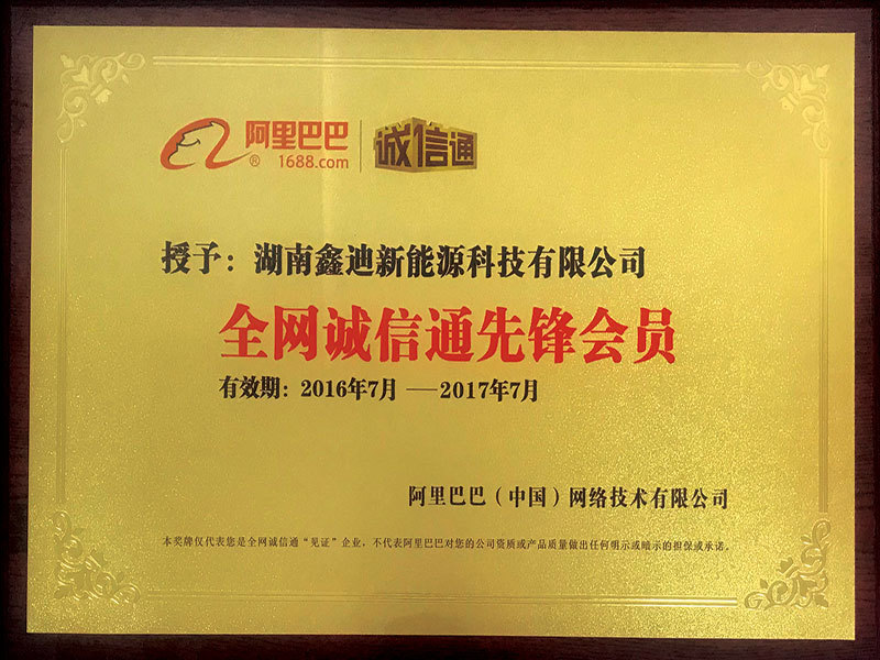 全网诚信通先锋会员