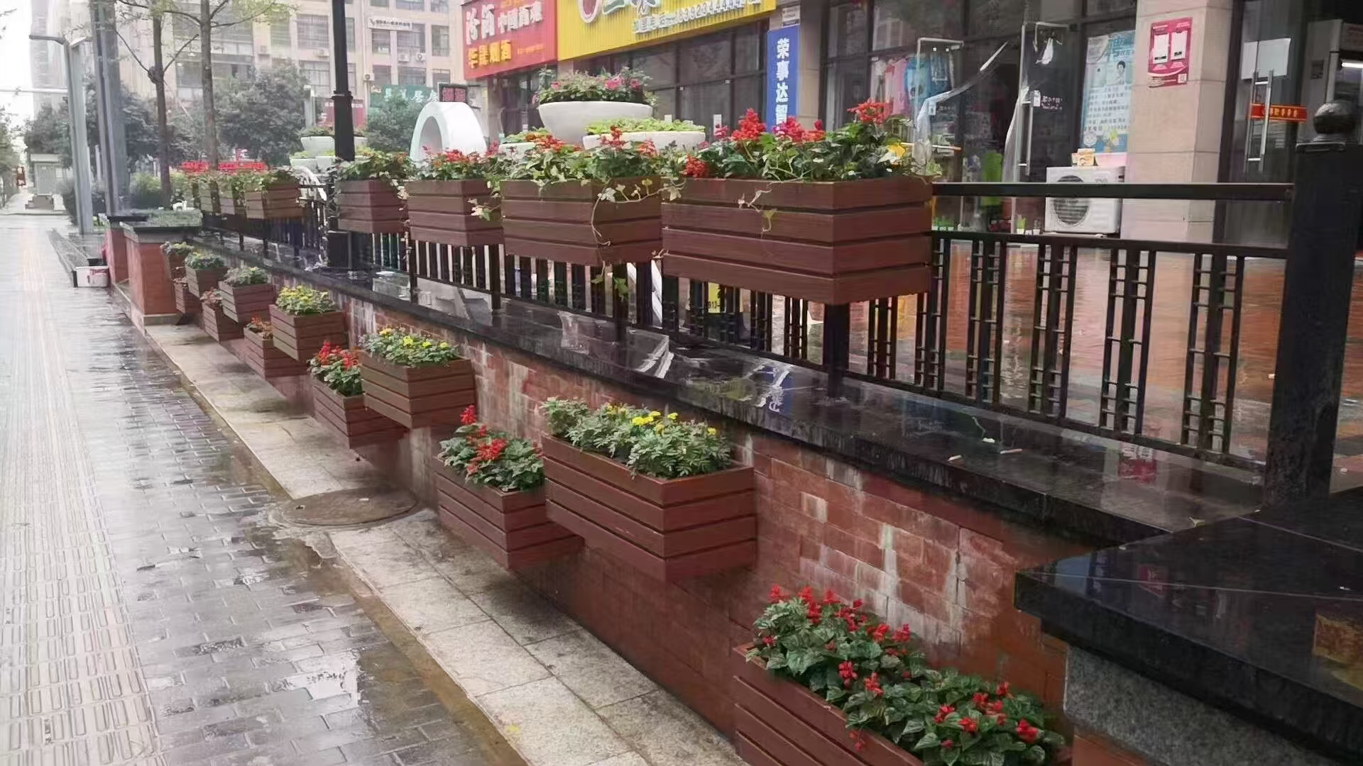 组合花箱