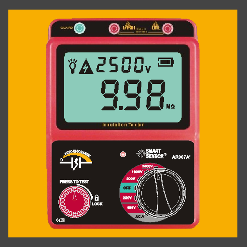 AR907A High Voltage Insulation Tester