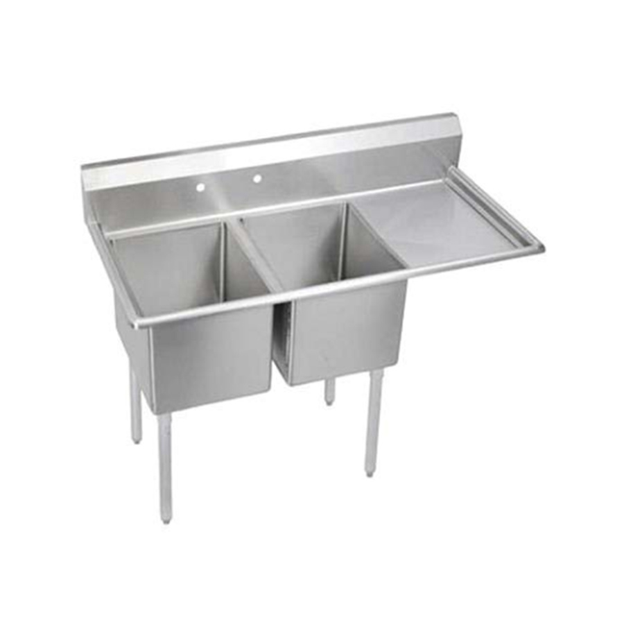 Stainless Steel Sinks（2&3-Compartment Sink With 2" In-Between Compartments）