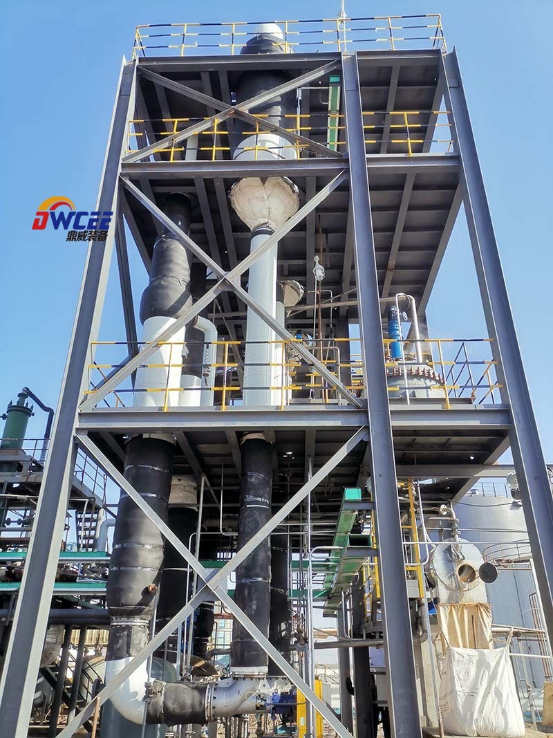 Processo e equipamento de evaporação MVR
