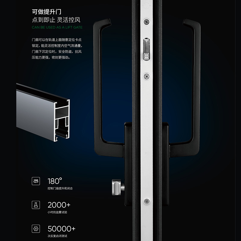 126两轨/190三轨重型推拉门