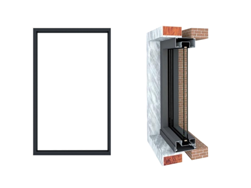 100 Central Series Fixed Window