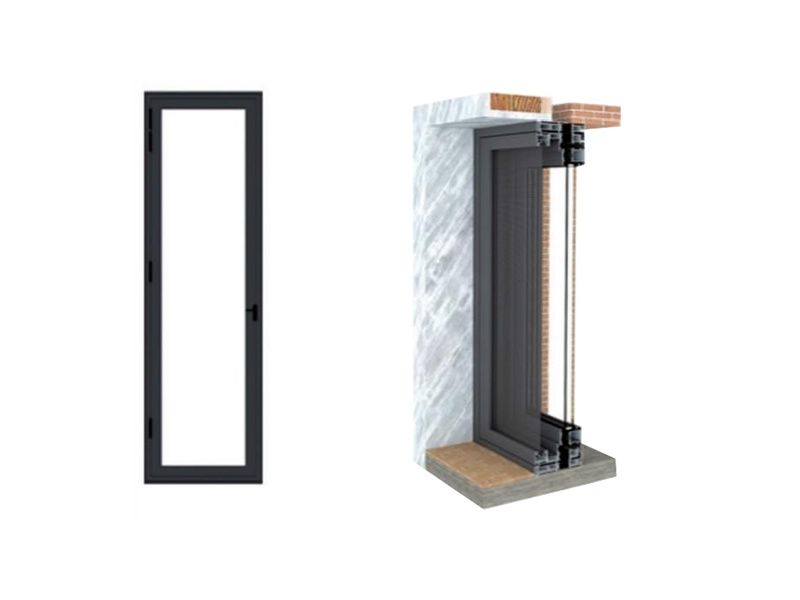 Vistaline Series Themal Break DoorStyle Window
