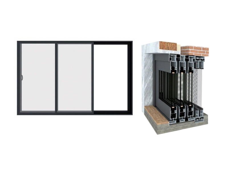 60 Series Thermal Break Sliding Door