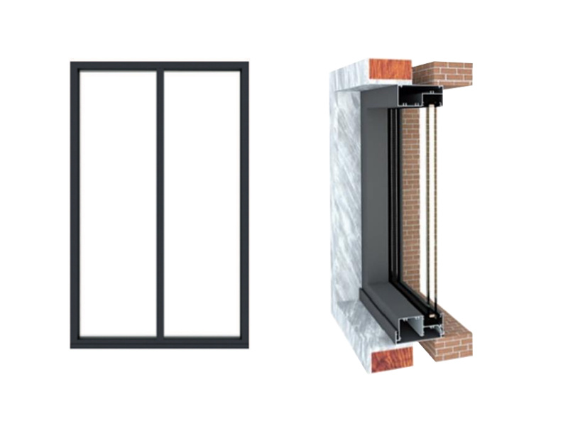 100 Front Series Fixed Window
