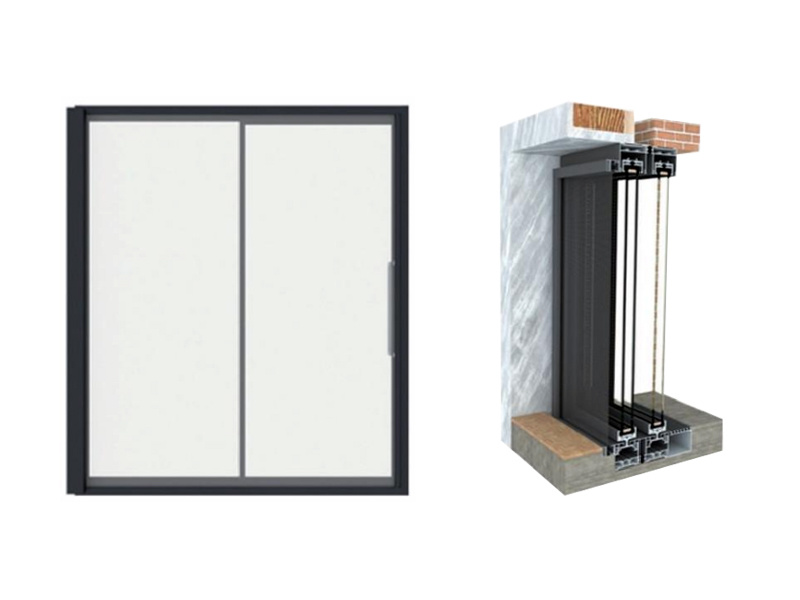 Vistaline Series Thermal Break Sliding Door
