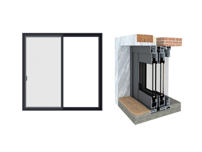 60 Series Thermal Break Sliding Door