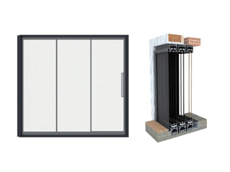 Vistaline Series Thermal Break Sliding Door
