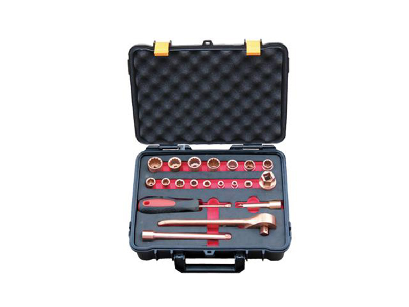 101D 1/4"x3/8"Dr Socket Set-21pcs