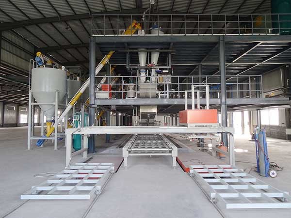 Paperless Gypsum Board Production Line