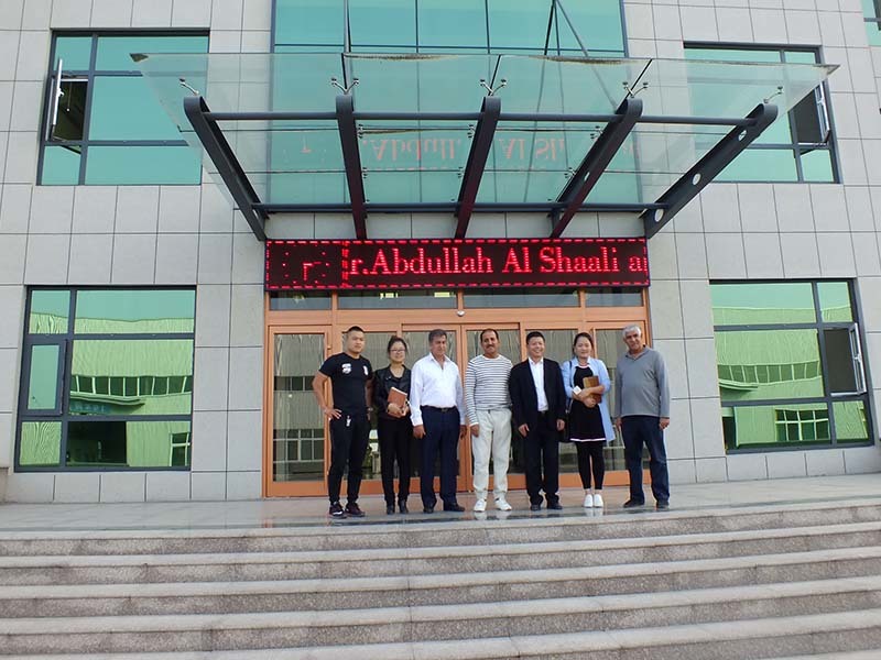 Eps lightweight sandwich cement panel production line in UAE 